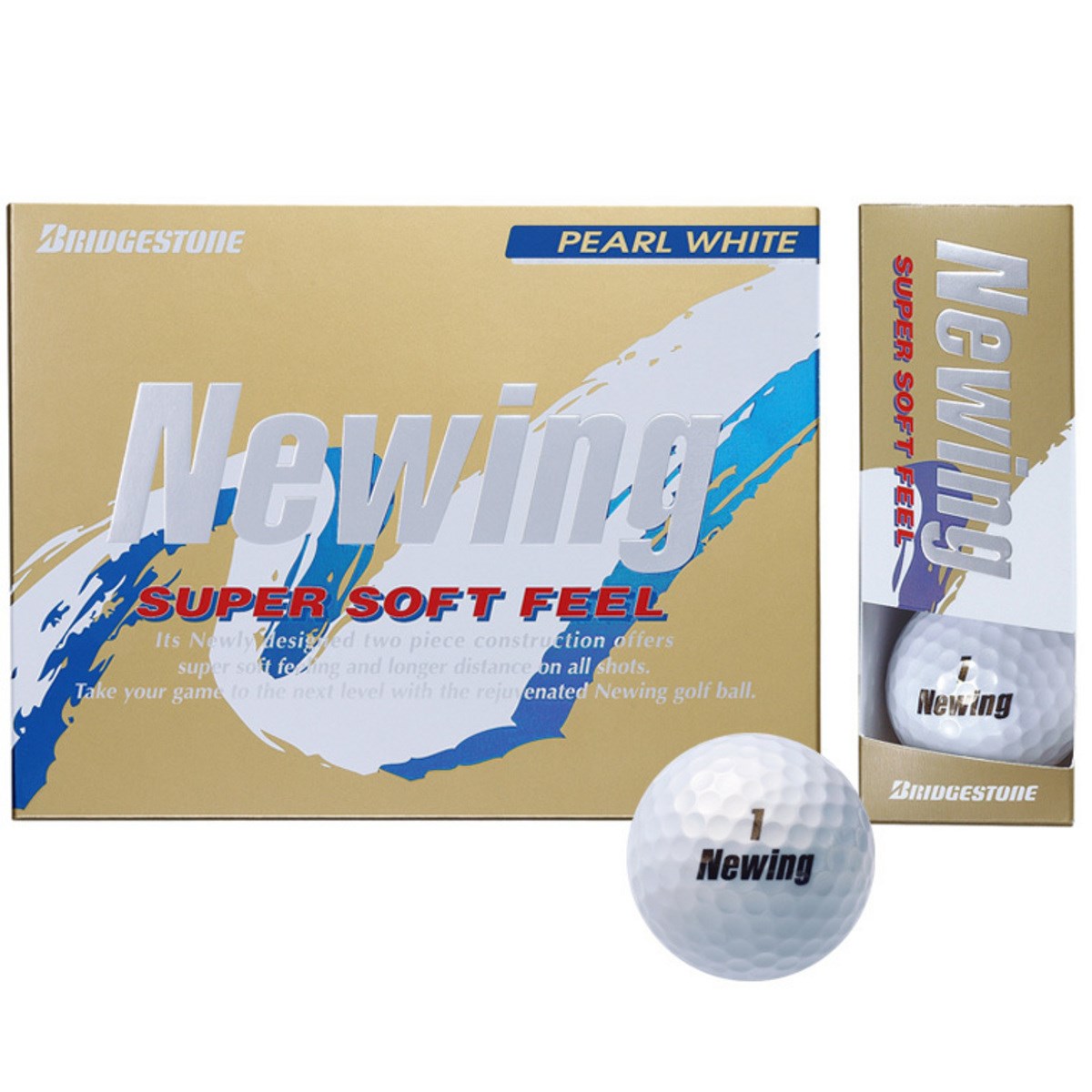 ニューイング Super Soft Feel ボール ボール 新品 Newing ブリヂストン の通販 Gdoゴルフ ショップ