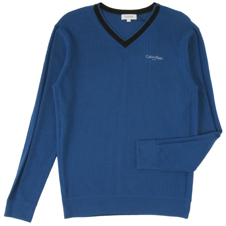 Calvin Klein Golf Planet 1/4 ジップ フリース トップ (Calvin Klein