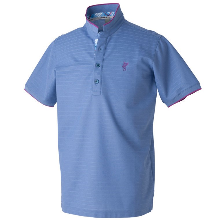 半袖 スタンドカラー 鹿の子 ポロシャツ Km091 アシュワース Ashworth Km091 通販 Gdoアウトレット