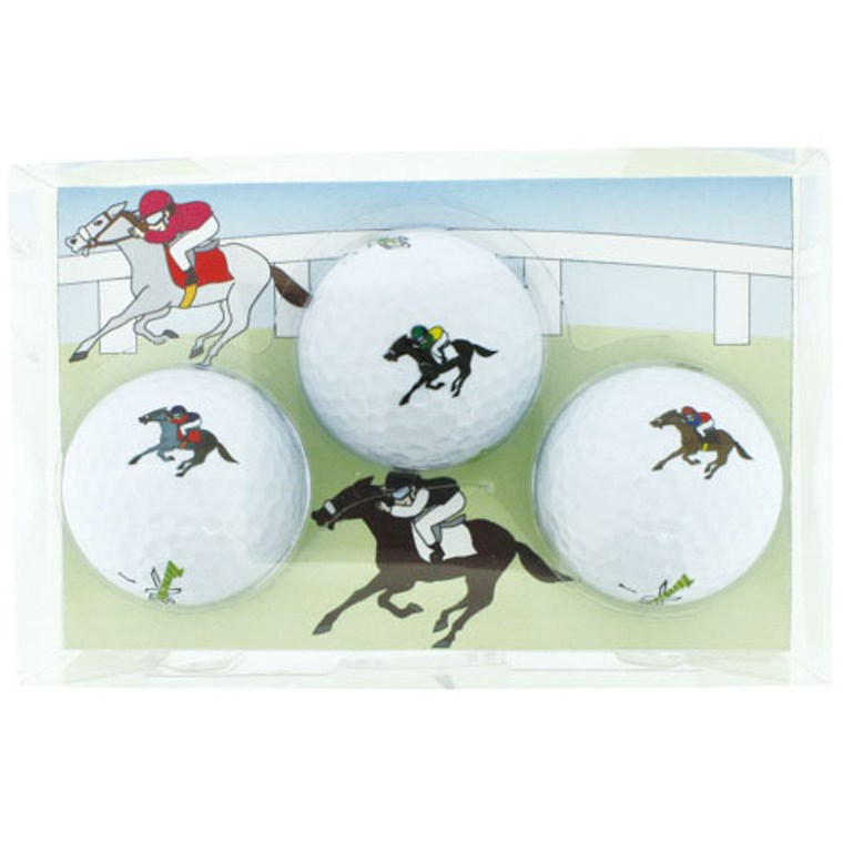 ホクシン交易 競走馬ボール 3個セット ゴルフの大画像
