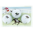 ホクシン交易 競走馬ボール 3個セット ゴルフの画像