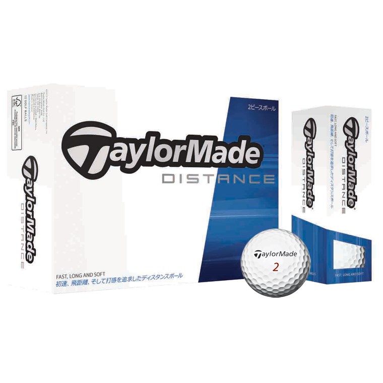 ディスタンス ボール ボール 新品 Distance テーラーメイド の通販 Gdoゴルフショップ