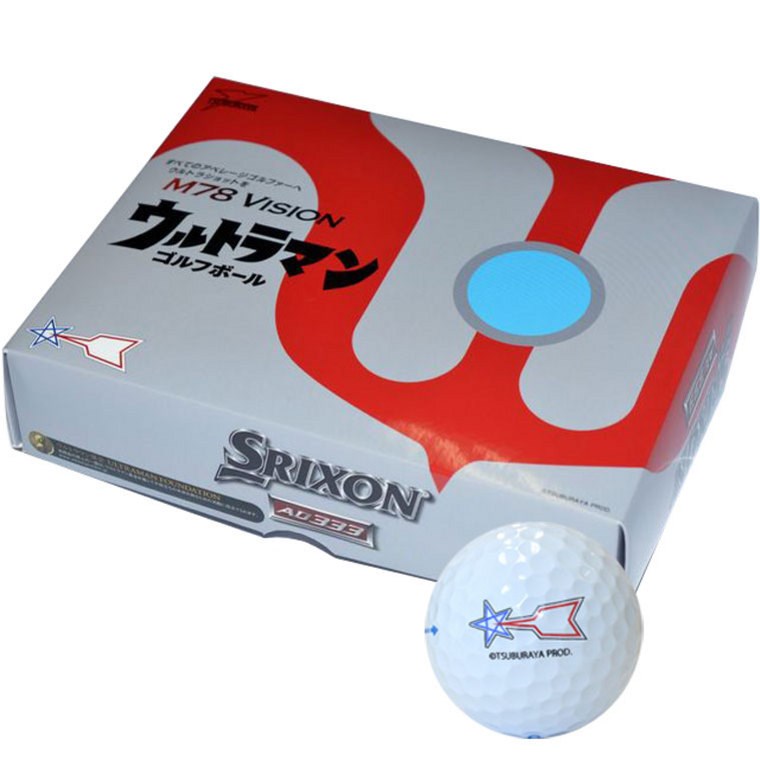 M78vision ウルトラマンゴルフボール ダンロップ Srixon 通販 Gdoゴルフショップ