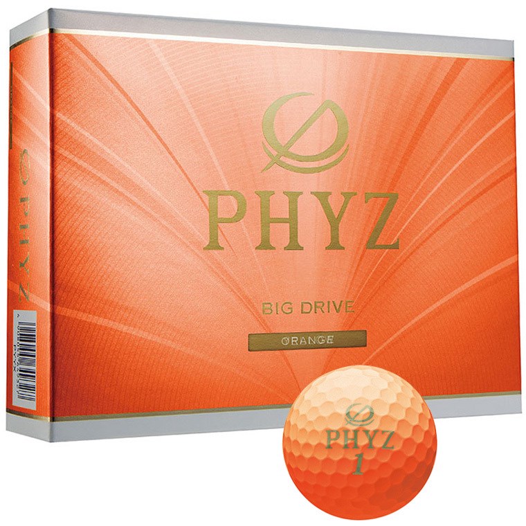 Phyz ボール 15年モデル 3ダースセット オンネームサービス有り 文字色 黒のみ ボール 新品 Phyz ブリヂストン の通販 Gdoゴルフショップ