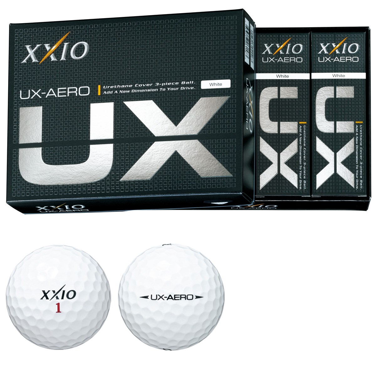  [値下げしました] ダンロップ ゼクシオ UX-AERO ボール ゴルフ