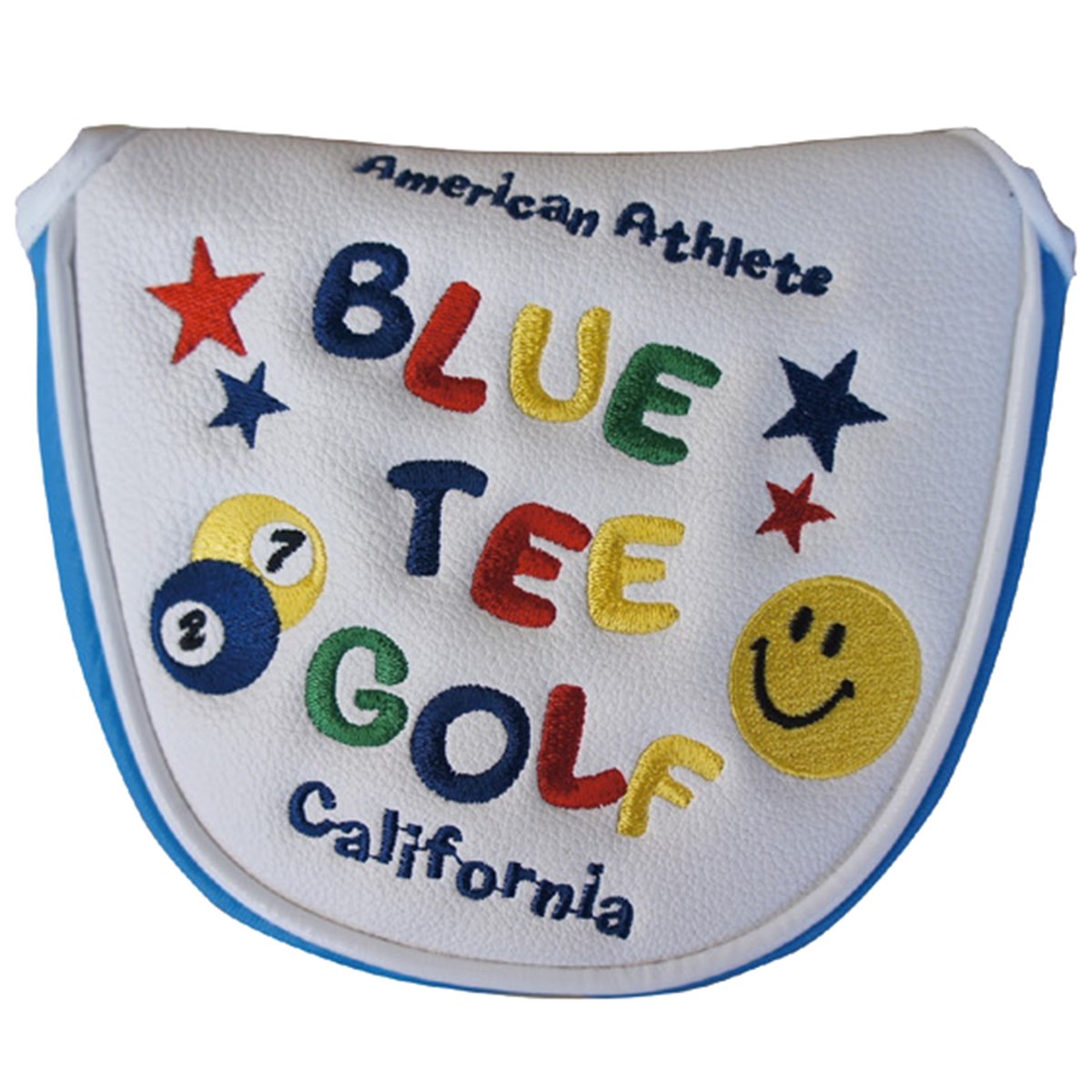 スマイル＆ピンボール パターカバー(ヘッドカバー（パター）)BLUE TEE GOLF(ブルーティーゴルフ) の通販 -  GDOゴルフショップ(0000496314)