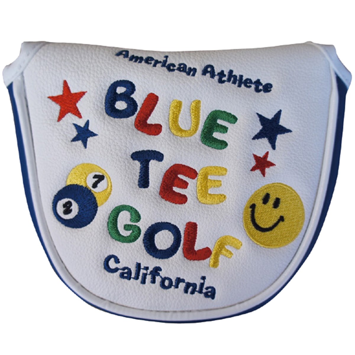 スマイル＆ピンボール パターカバー(ヘッドカバー（パター）)|BLUE TEE GOLF(ブルーティーゴルフ) の通販 - GDOゴルフ ショップ(0000496314)
