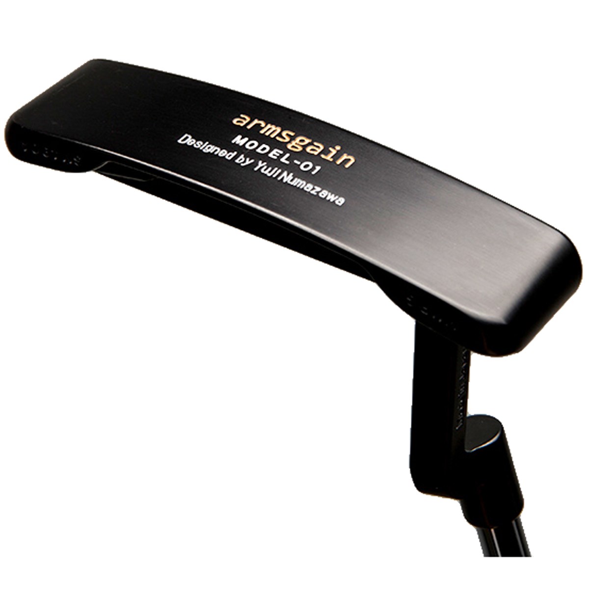 アームスゲイン Model-01 パター黒染めモデル ゴルフの大画像