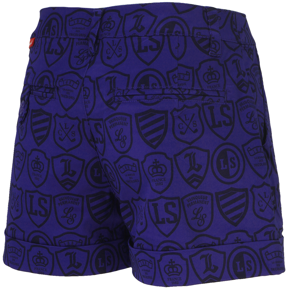 short le coq sportif violet