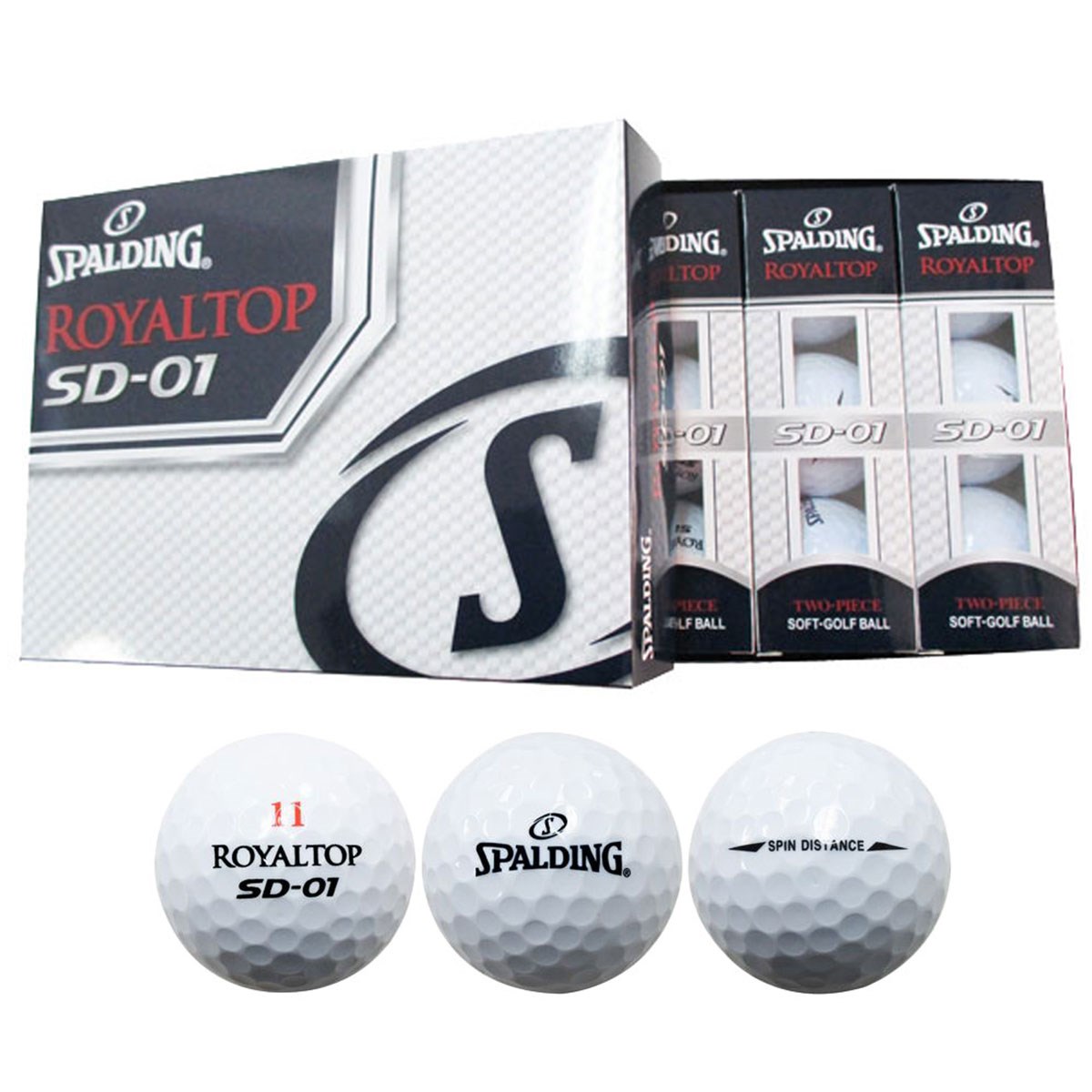 ロイヤルトップ ボール(ボール（新品）)SPALDING(スポルディング) SD-01の通販 - GDOゴルフショップ(0000512152)
