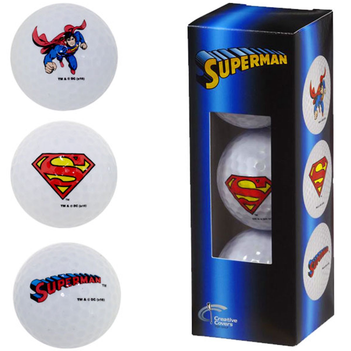 ホクシン交易 スーパーマンボール 1スリーブ ゴルフの大画像