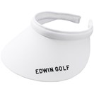 [会員割引強化中] エドウイン COOLMAXドビーツバ広サンバイザー ゴルフウェア 帽子の画像