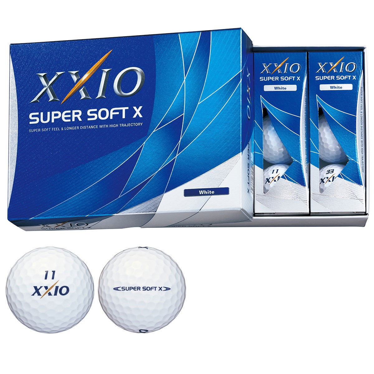 dショッピング |ダンロップ XXIO ゼクシオ SUPER SOFT X 1ダース(12個 