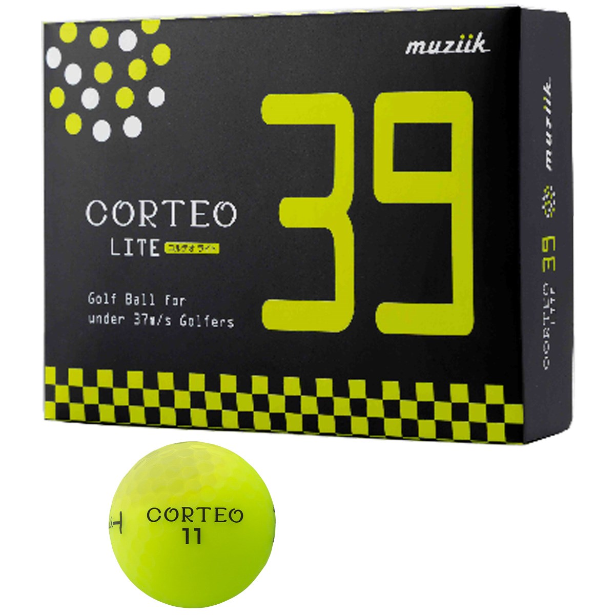  ムジーク コルテオライト39 ボール ゴルフ