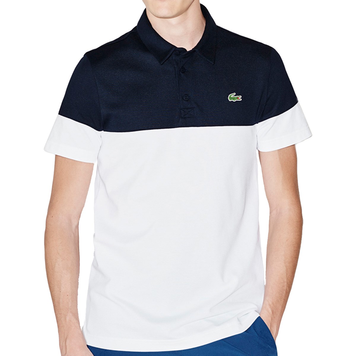 カラーブロック半袖ポロシャツ(半袖シャツ・ポロシャツ)|LACOSTE(ラコステ) DH8097の通販 - GDOゴルフショップ(0000538283)