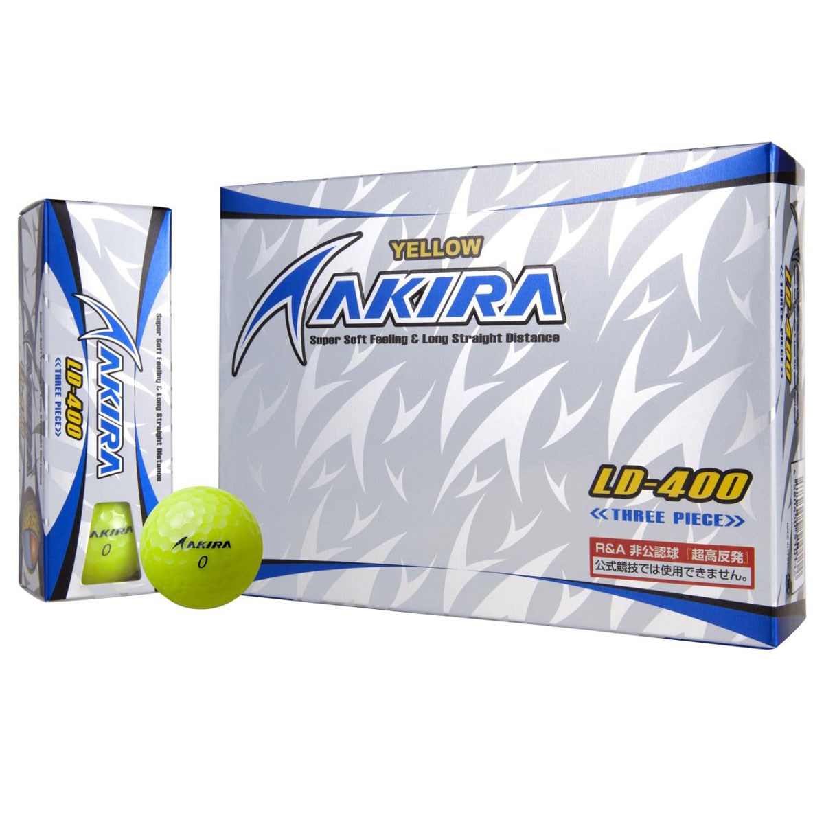 アキラプロダクツ AKIRA LD-400 ボール 超高反発モデル ゴルフの大画像