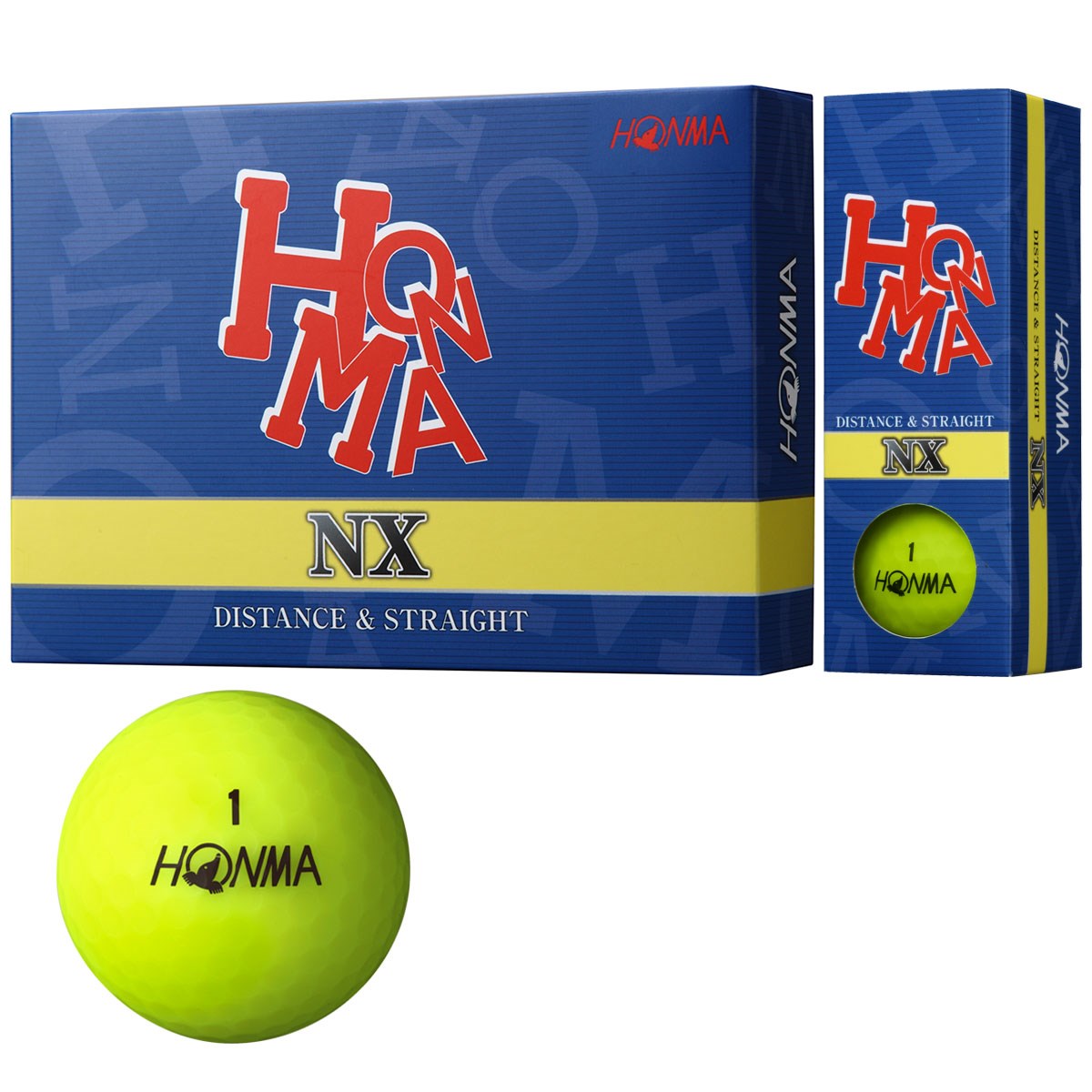 本間ゴルフ NX ボールの大画像