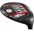 [アウトレット] [在庫限りのお買い得商品] ツアーエッジ EXOTICS EX10 フェアウェイウッド ALDILA Rogue Max 65／75 Red series ゴルフ画像