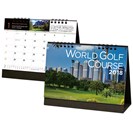 ゴルフダイジェスト 2018ワールドゴルフコース卓上カレンダーの画像