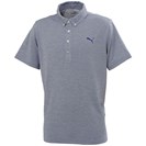 [定番モデル] プーマ オックスフォードヘザー半袖ポロシャツ ゴルフウェアの画像