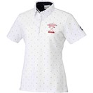 [アウトレット] [在庫限りのお買い得商品] アディダス ADICROSS スクエアドットプリント 半袖ポロシャツ ゴルフウェア画像
