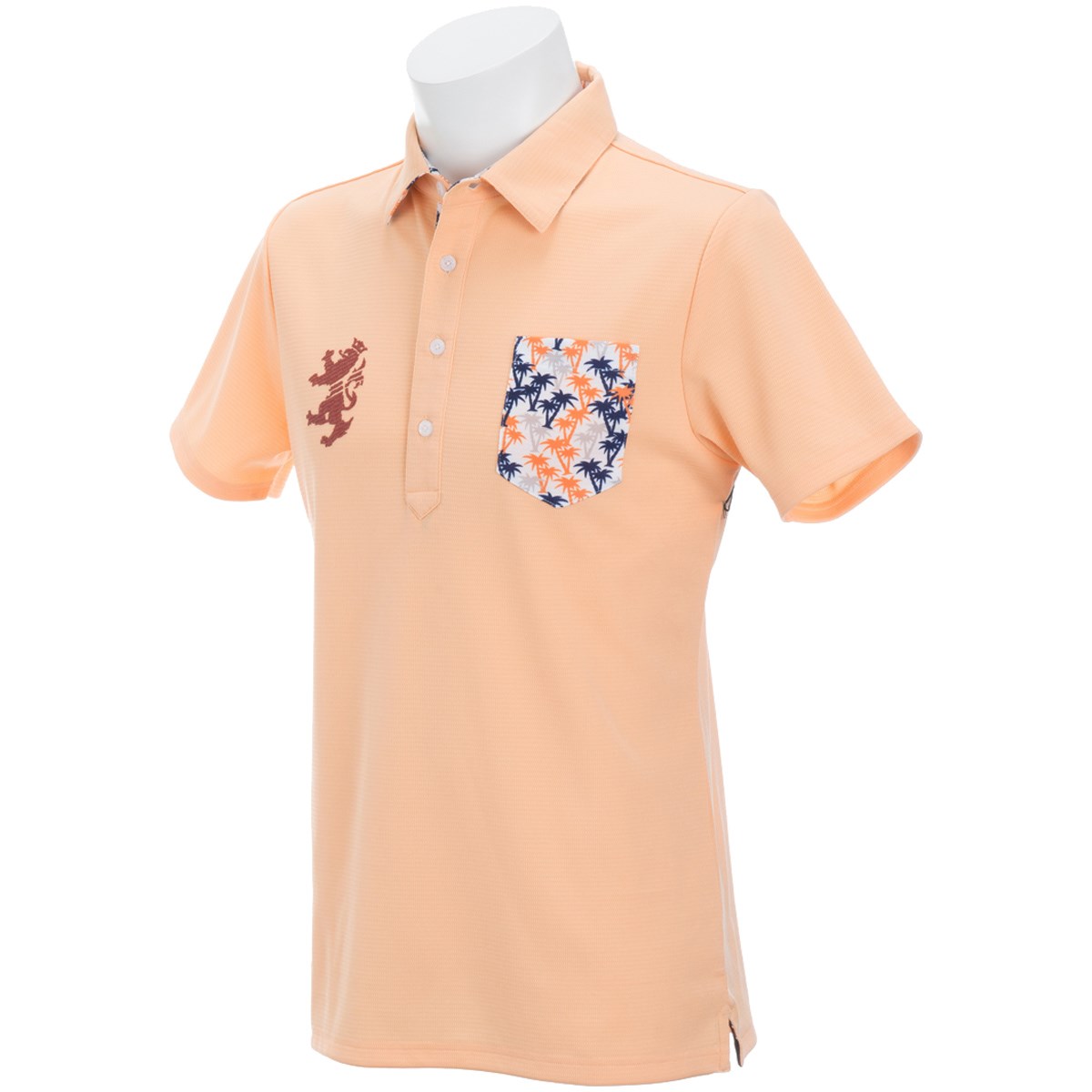  [アウトレット] [在庫限りのお買い得商品] アドミラル パーツ マイクロヤシの木 半袖ポロシャツ ゴルフウェア