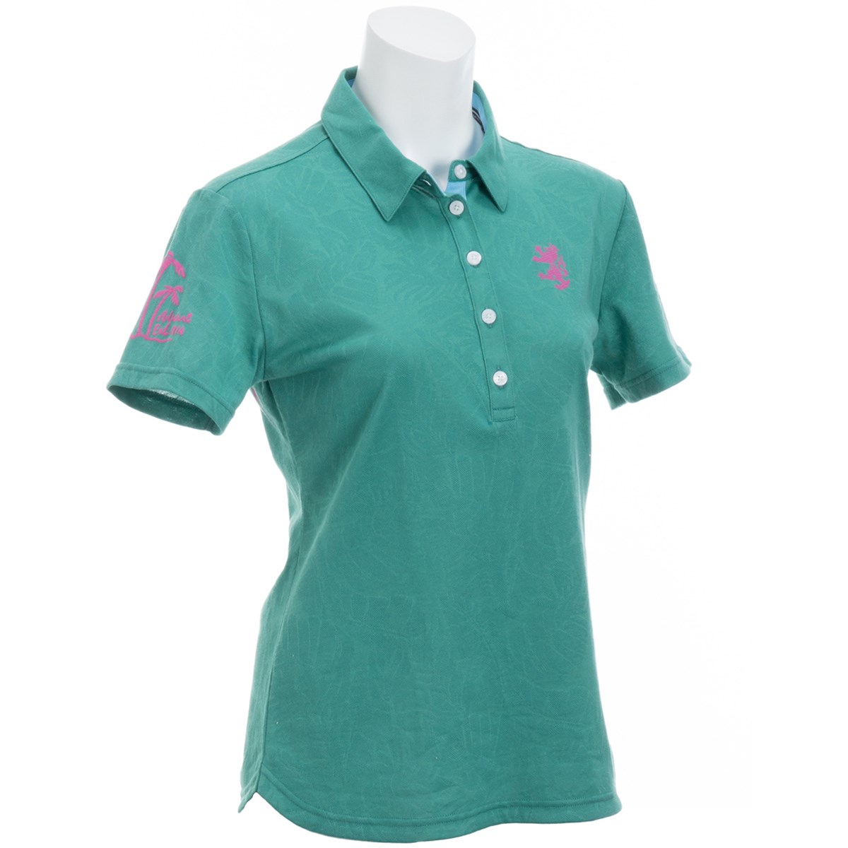  [アウトレット] [在庫限りのお買い得商品] アドミラル ボタニカル 半袖ポロシャツ ゴルフウェア