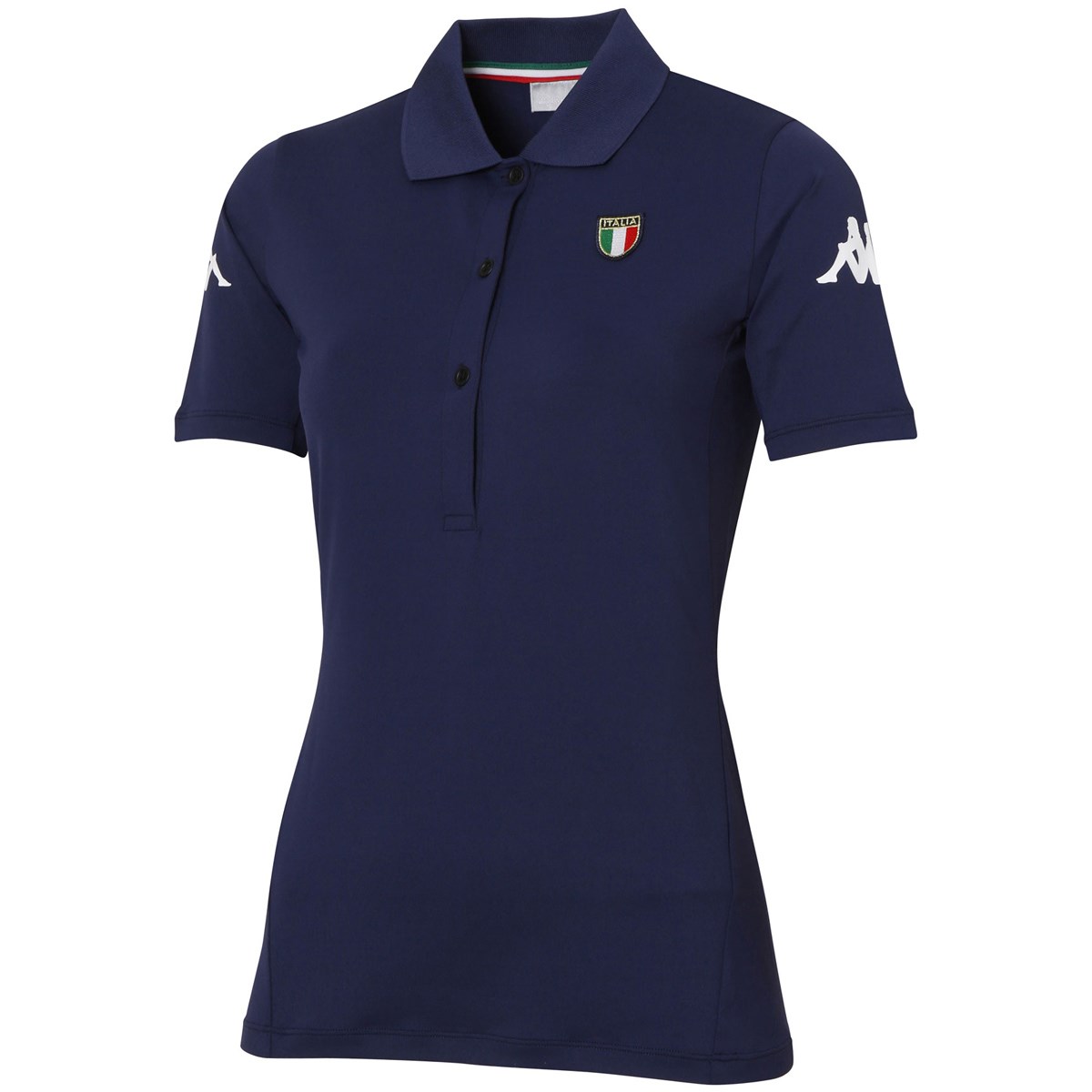  [アウトレット] [在庫限りのお買い得商品] カッパ ITALIA ストレッチ バックロゴ半袖ポロシャツ ゴルフウェア