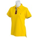 [アウトレット] [在庫限りのお買い得商品] トミー ヒルフィガー ゴルフ FRONT FACING FLAG 半袖ポロシャツ ゴルフウェアの画像