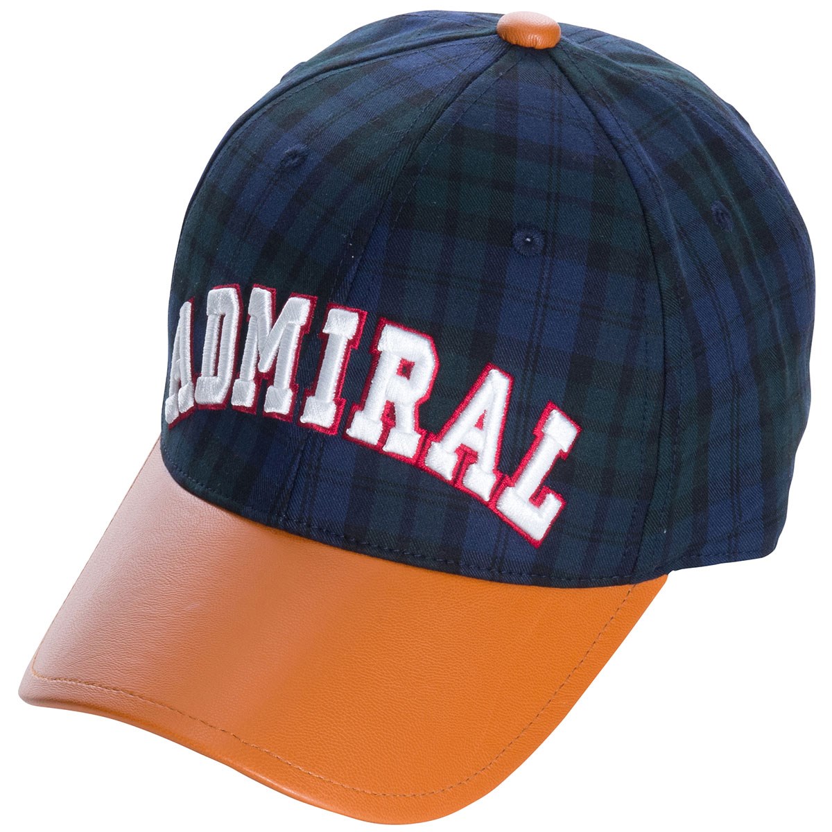 [2018年モデル] アドミラル CHECK キャップ ゴルフウェア 帽子の大画像