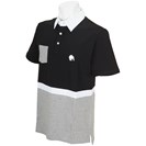 [30％OFF 2018年春夏クリアランスセール] エディットオブキウイ 2トーンジャージー半袖ポロシャツ ゴルフウェアの画像