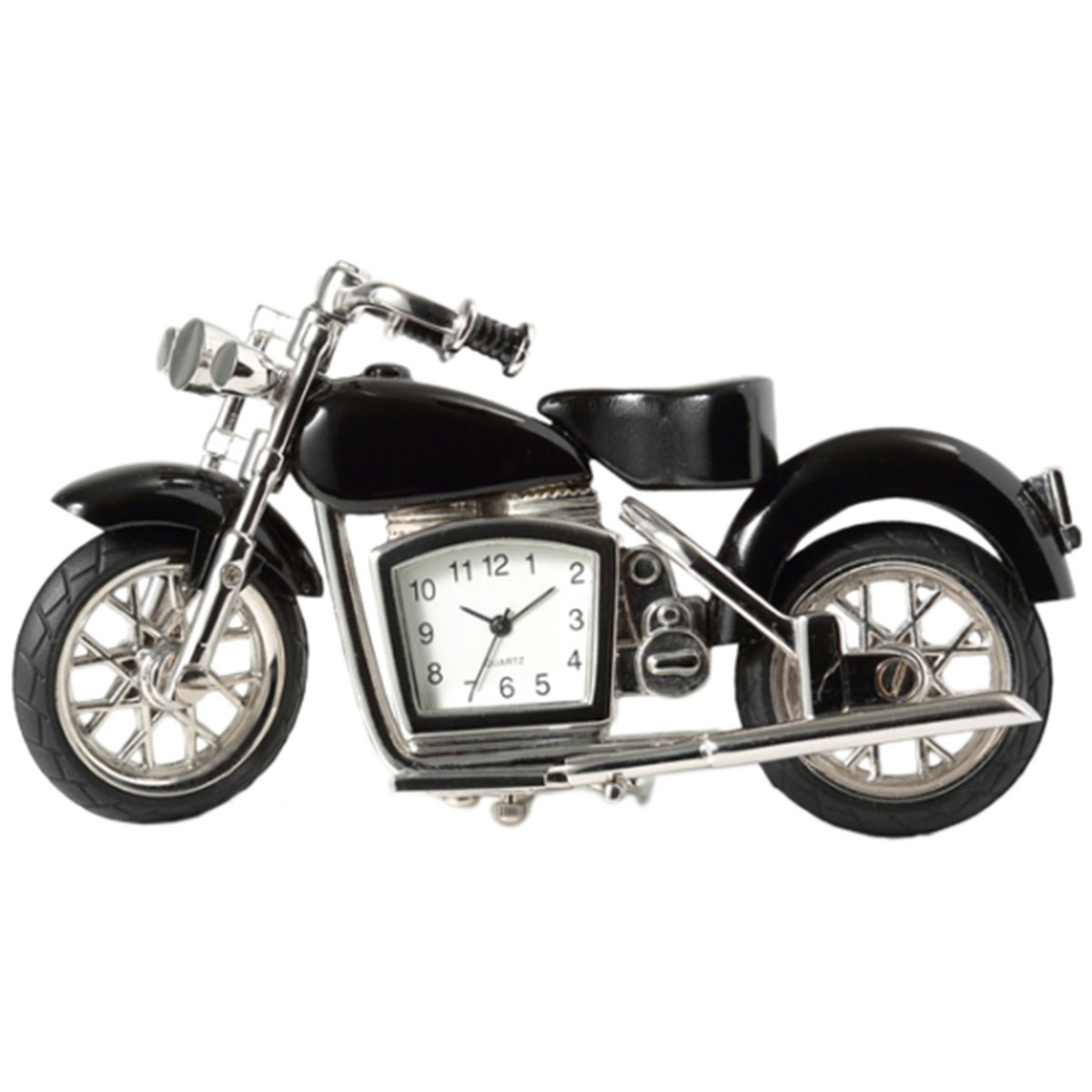 ミニチュアクロックコレクション ミニチュア置時計 バイク ゴルフウェアの大画像