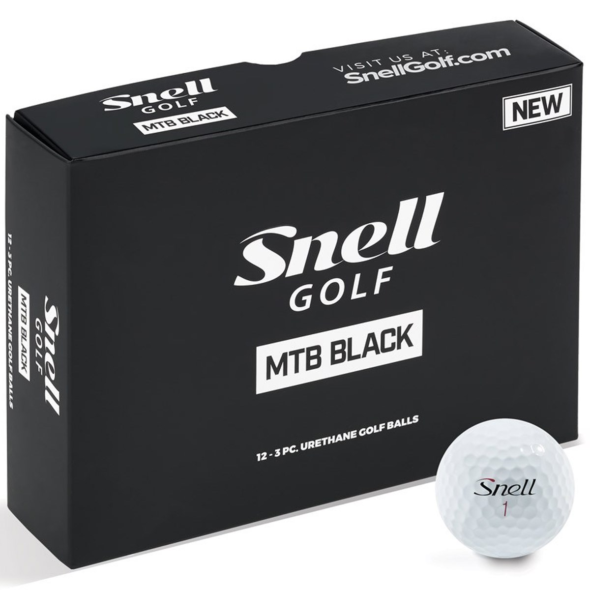 MTB BLACK ボール 3ダースセット(ボール（新品）)|Snell GOLF(スネルゴルフ) の通販 - GDOゴルフ ショップ(0000550390)