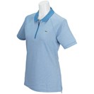 ラコステ SPORT GOLF テクニカルジャージー ジップネック半袖ポロシャツ ゴルフウェア画像