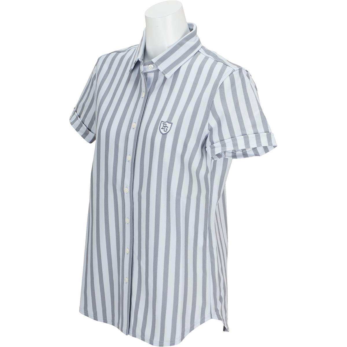 ツイル鹿の子 ストライプ 半袖シャツ レディス パーリーゲイツ Pearly Gates 055 通販 Gdoアウトレット