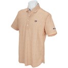 [値下げしました] マスターバニーエディション プレミアム TEX MINIR Mマークプリント 半袖ポロシャツ ゴルフウェアの画像