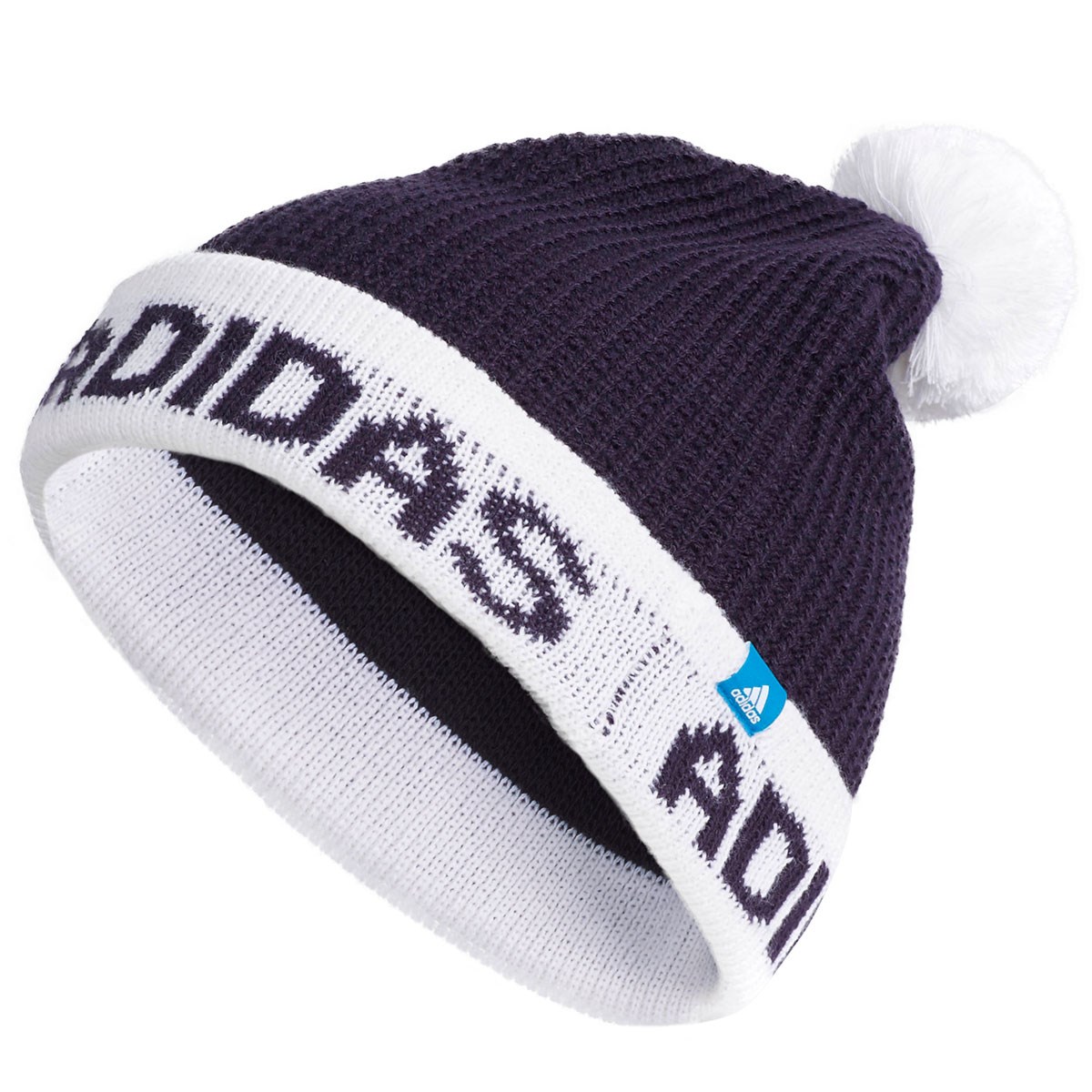 [2018年モデル] アディダス adicross ADIDASロゴビーニー ゴルフウェア 帽子の大画像