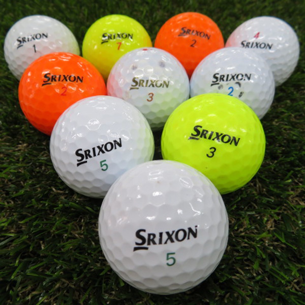 ロストボール SRIXON 打ち比べパック 10個入り ゴルフの大画像