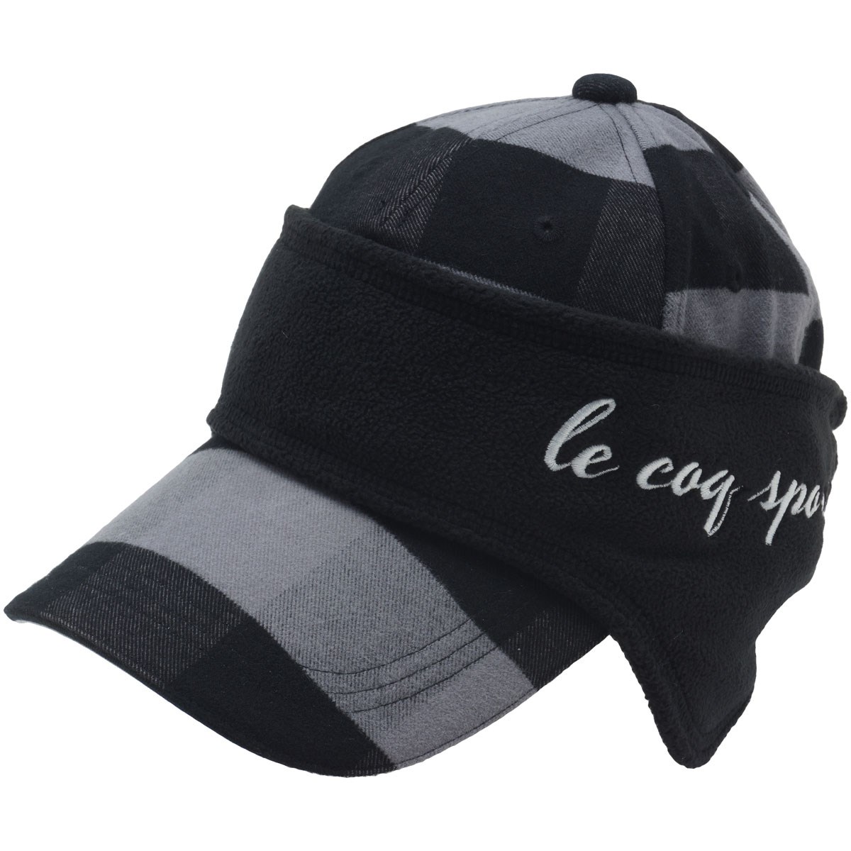  [2018年モデル] ルコックゴルフ イヤーウォーマー付きキャップ ゴルフウェア 帽子