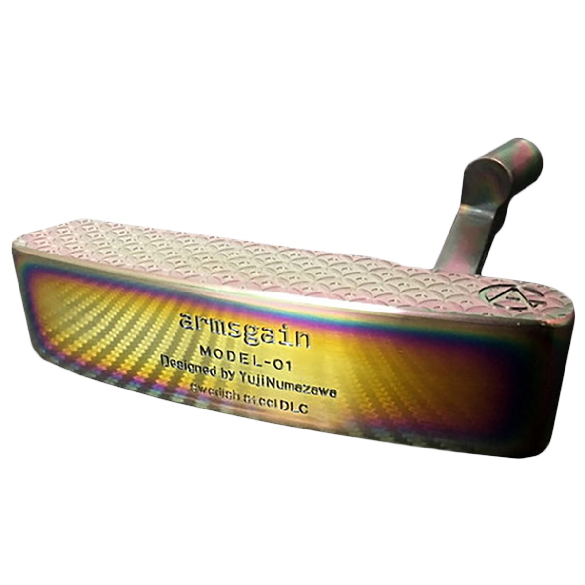 アームスゲイン Model-01 響スティールシリーズ DLC Rainbow コーティング仕様 ゴルフの大画像