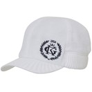 [30％OFF 2018年秋冬クリアランスセール] カッパ ロゴ刺繍ツバ付きニットキャップ ゴルフウェア 帽子の画像