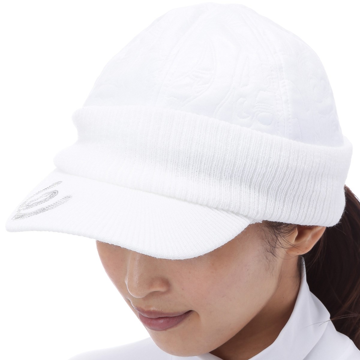 [2018年モデル] MUスポーツ 異素材キャップ ゴルフウェア 帽子の大画像