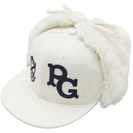 [2018年モデル] パーリーゲイツ PGワッペン耳付きキャップ ゴルフウェア 帽子画像