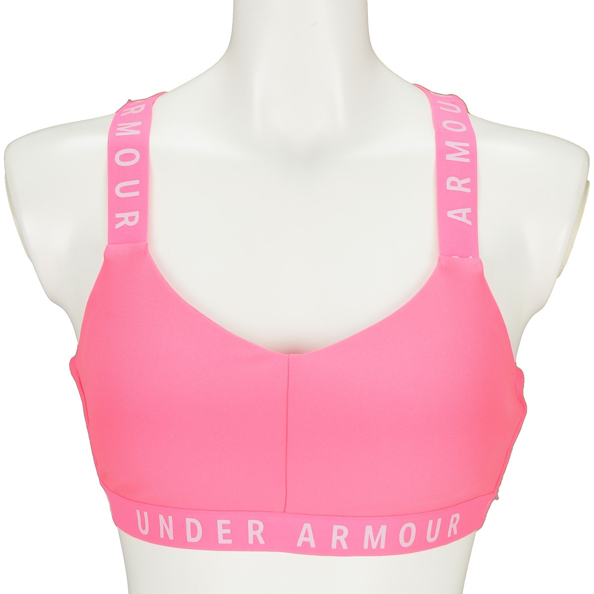ua wordmark strappy sportlette