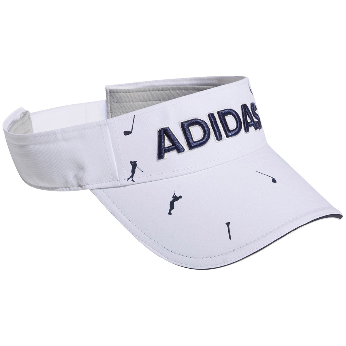 アディダス(adidas) ADICROSS モノグラムプリントサンバイザー 