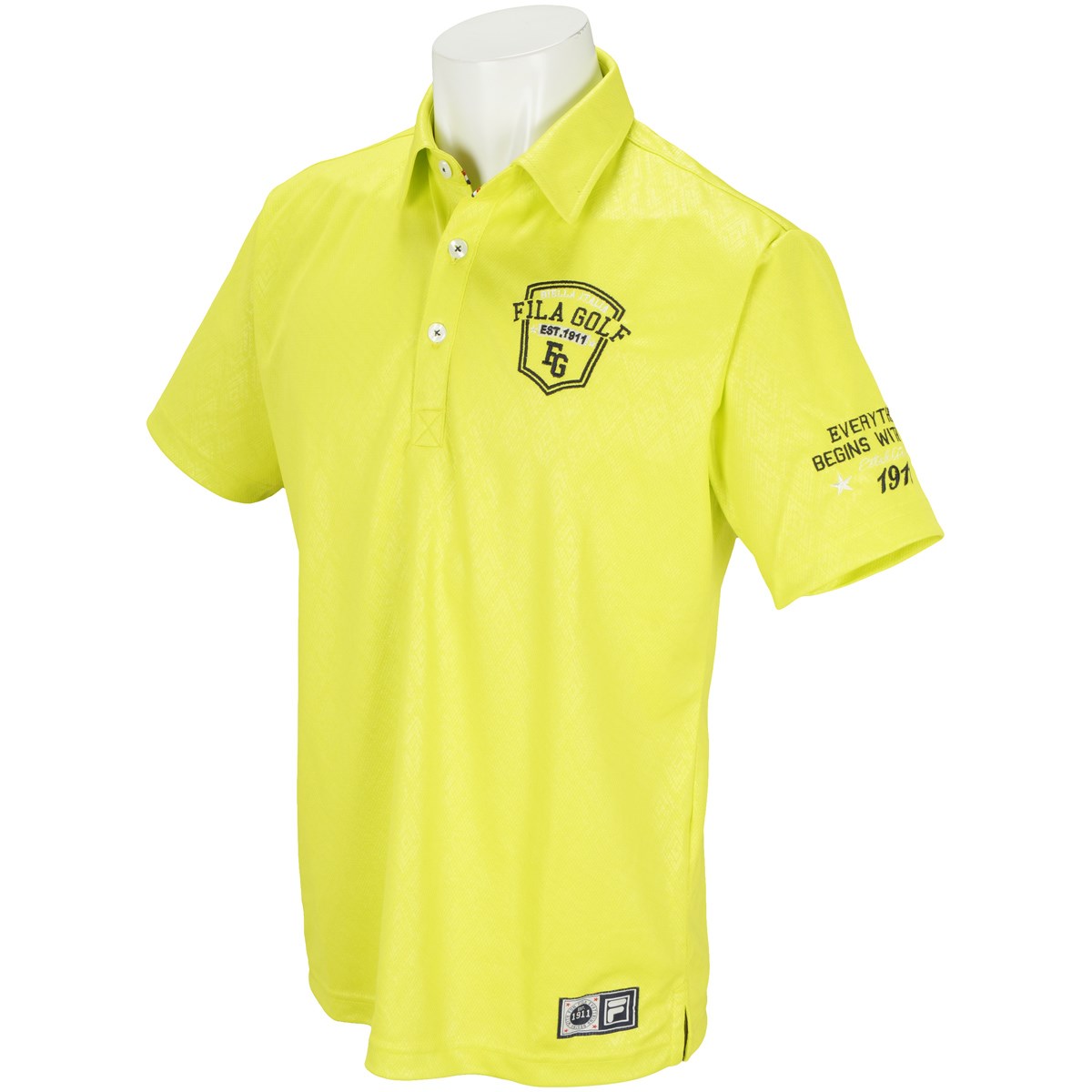 dショッピング |フィラ FILA 半袖ポロシャツ L ライム | カテゴリ：ポロシャツ・シャツの販売できる商品 | GDOゴルフショップ