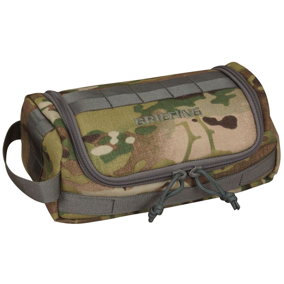BRIEFING GOLF ブリーフィングゴルフ カモフラ柄　ラウンドポーチ BRIEFING GOLF ブリーフィングゴルフ カモフラ柄 ラウンドポーチ