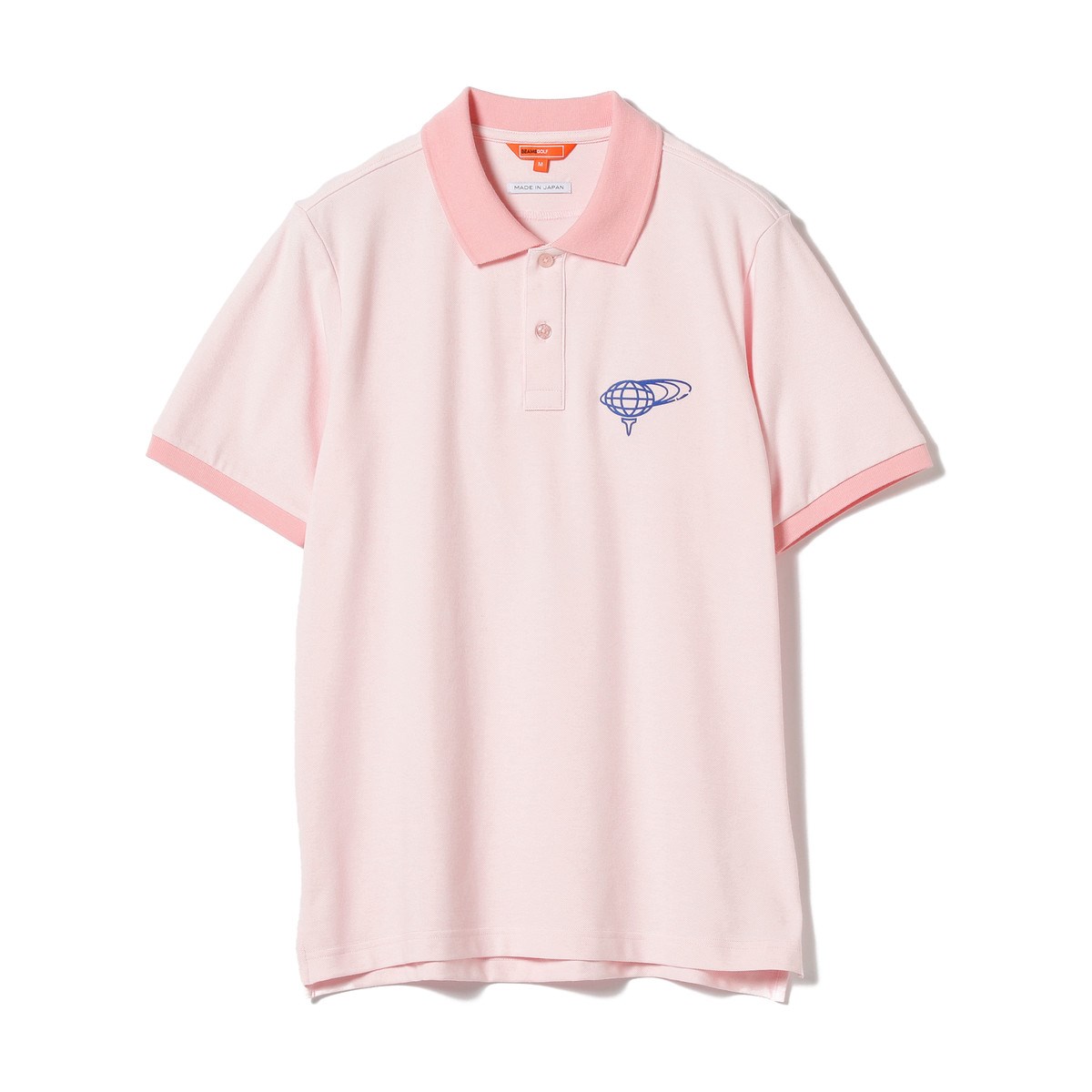 ビームスゴルフ BEAMS GOLF ORANGE LABEL カラー 半袖ポロシャツ 