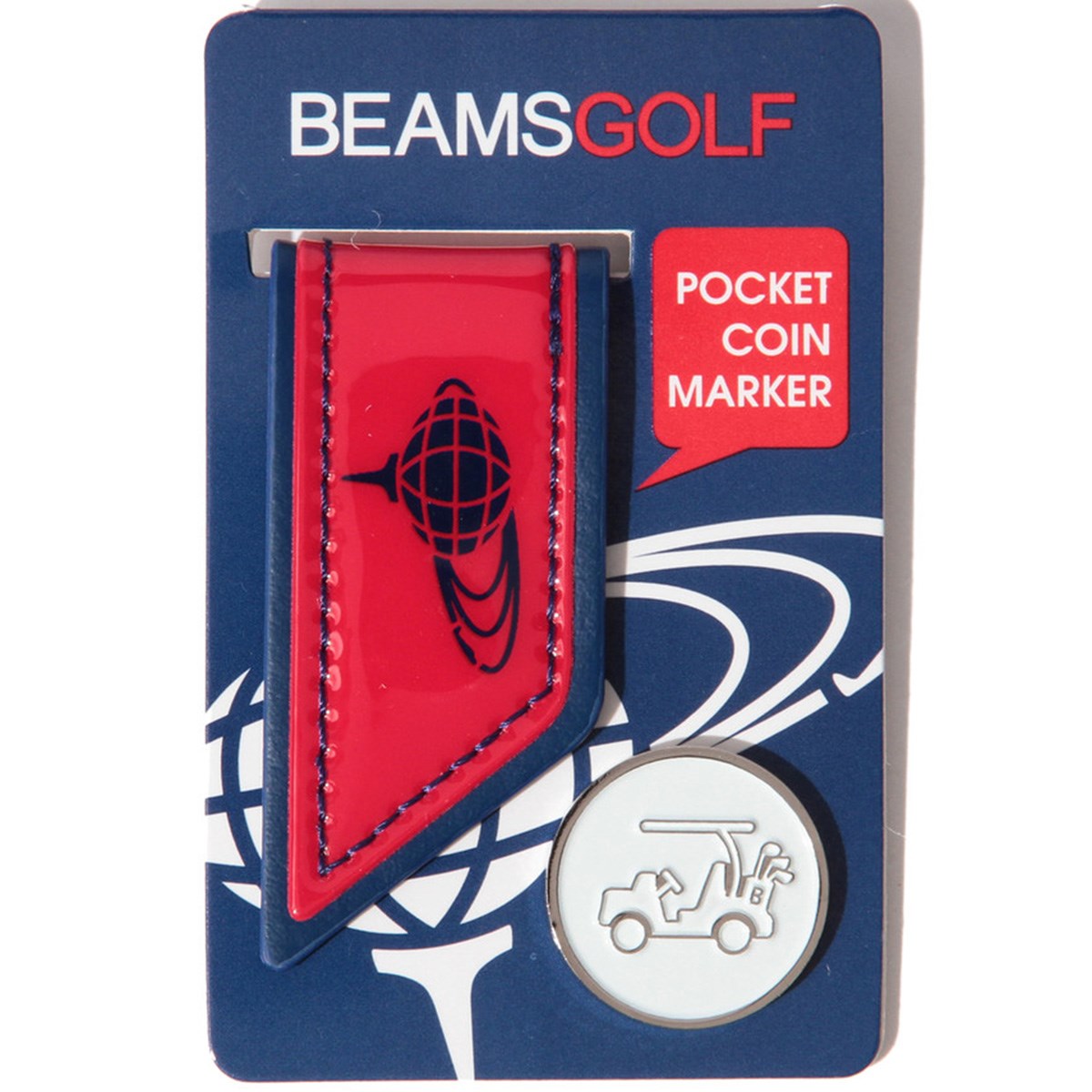 ビームスゴルフ BEAMS GOLF II ポケットコインマーカー 