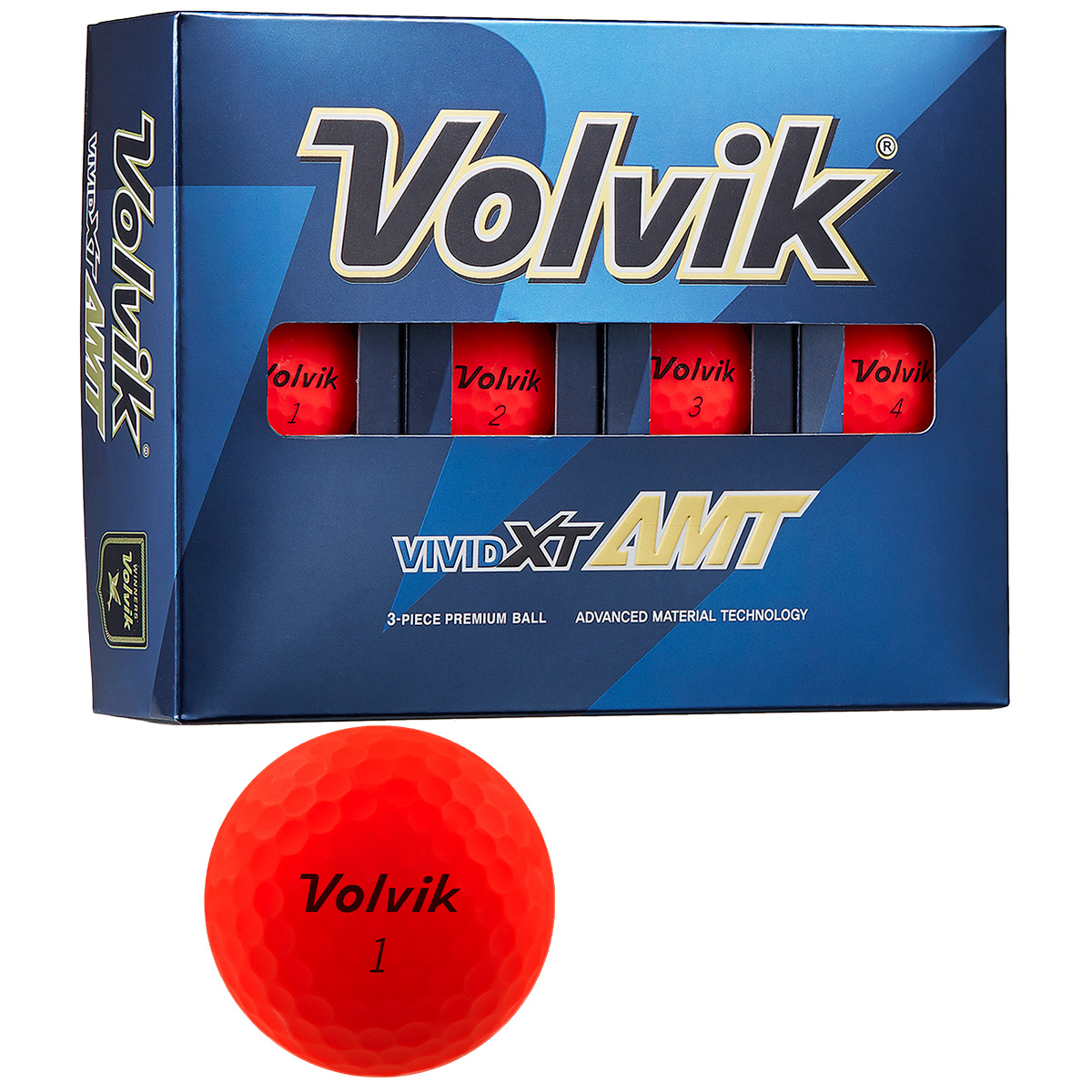 ボルビック（Volvik）（メンズ）ゴルフボール XT SOFT 3個入り SL